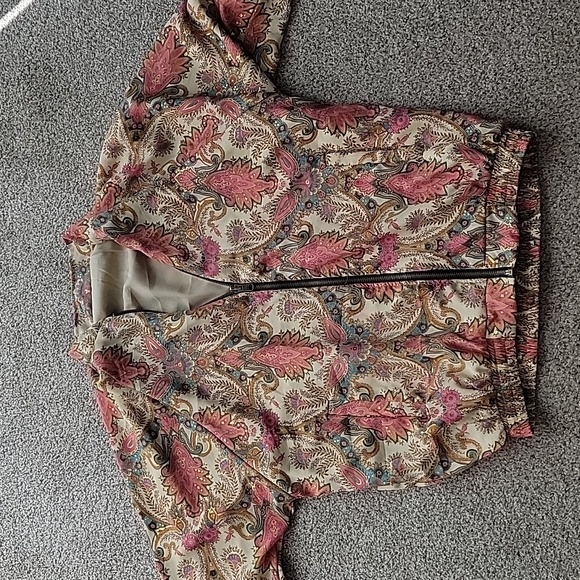 Gorgeous Paani Zip front Jacket Sz Med - Picture 6 of 9